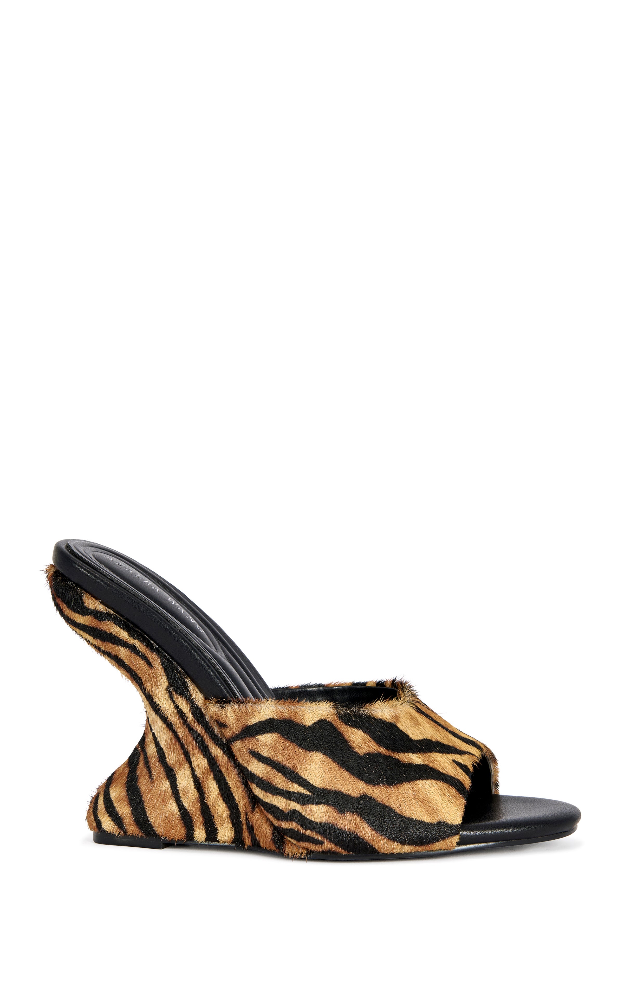 VASA-TIGER GENUINE CALF HAIR WEDGE SANDAL