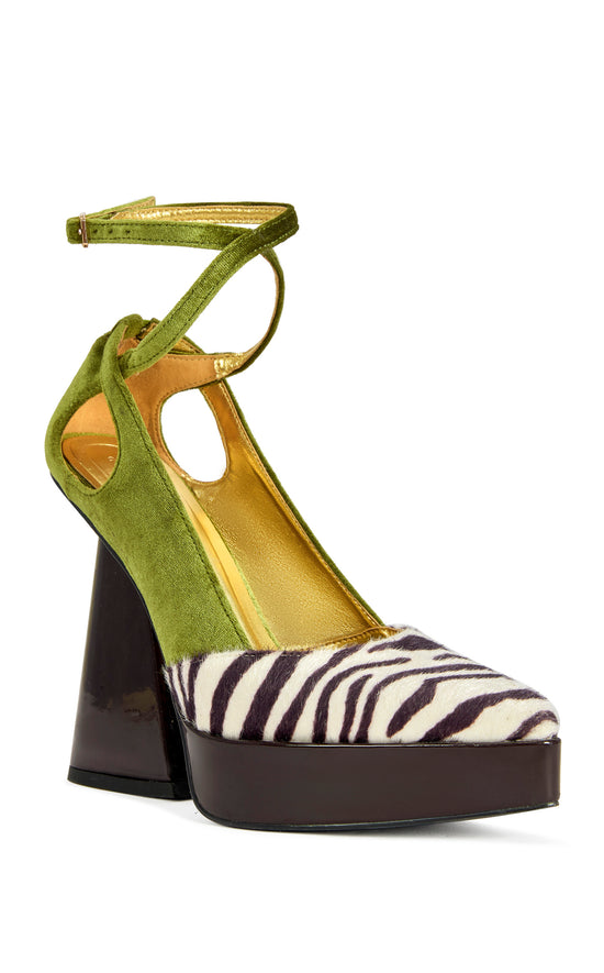 VEVELYN-OLIVE BLOCK PUMP