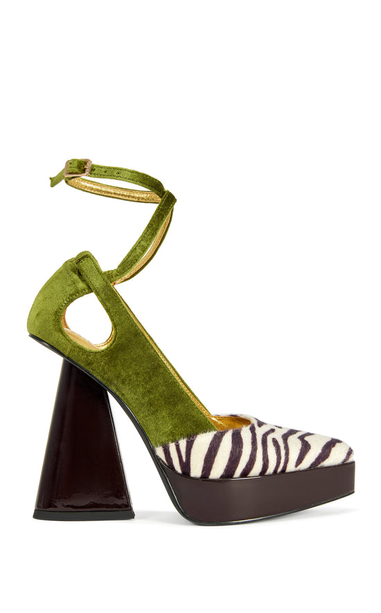 VEVELYN-OLIVE BLOCK PUMP