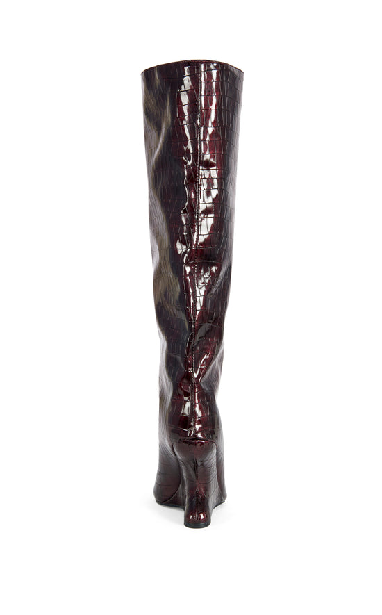 VINCENT-BURGCROC WEDGE BOOT