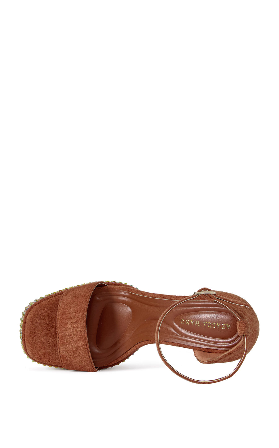 WILMA-ORANGE PLATFORM SANDAL