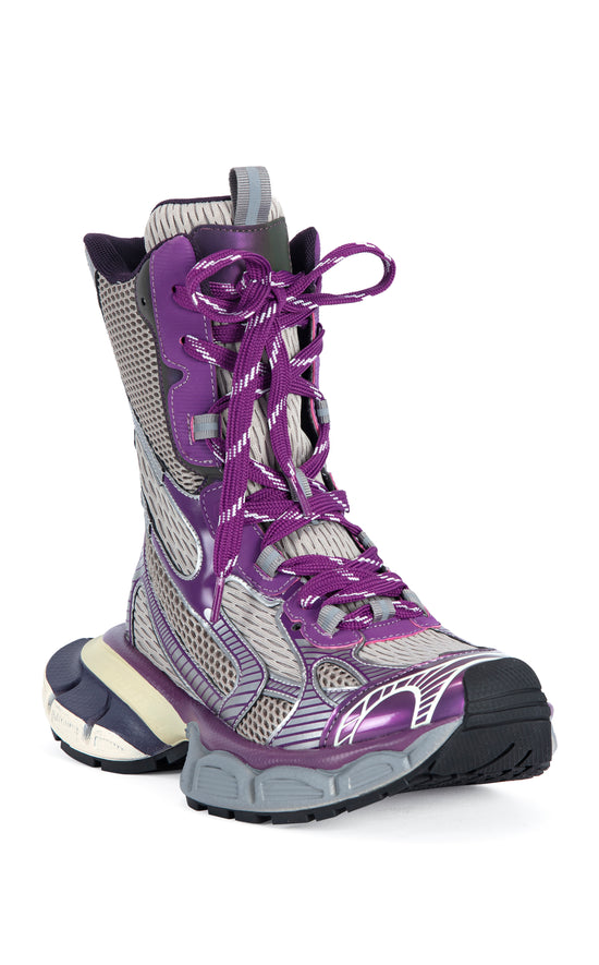 YVONNE-PURPLE SPORTY SNEAKER BOOT