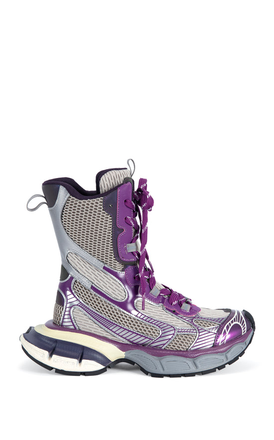 YVONNE-PURPLE SPORTY SNEAKER BOOT
