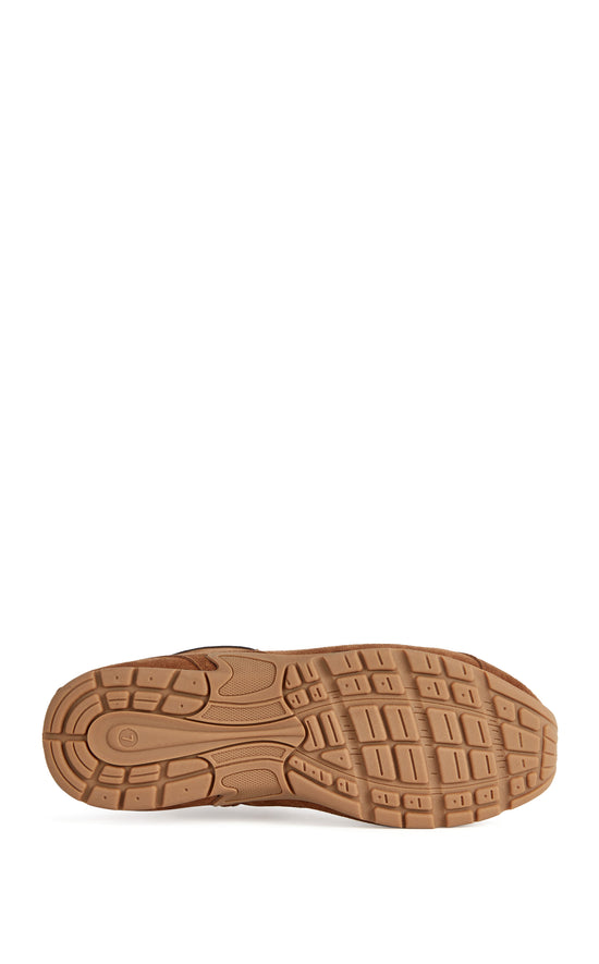 ZARA-BROWN FLAT LACE-UP SNEAKER BOOT
