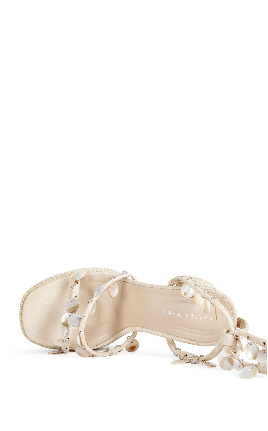 ZAZZIE-NATURAL BLOCK SANDAL | AZALEA WANG