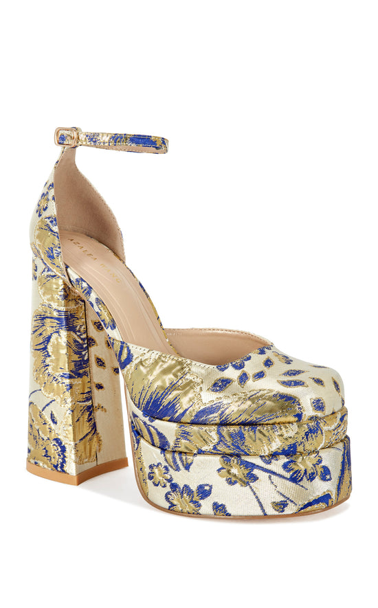 ZIPPHORA-GOLD BLOCK PUMP | AZALEA WANG