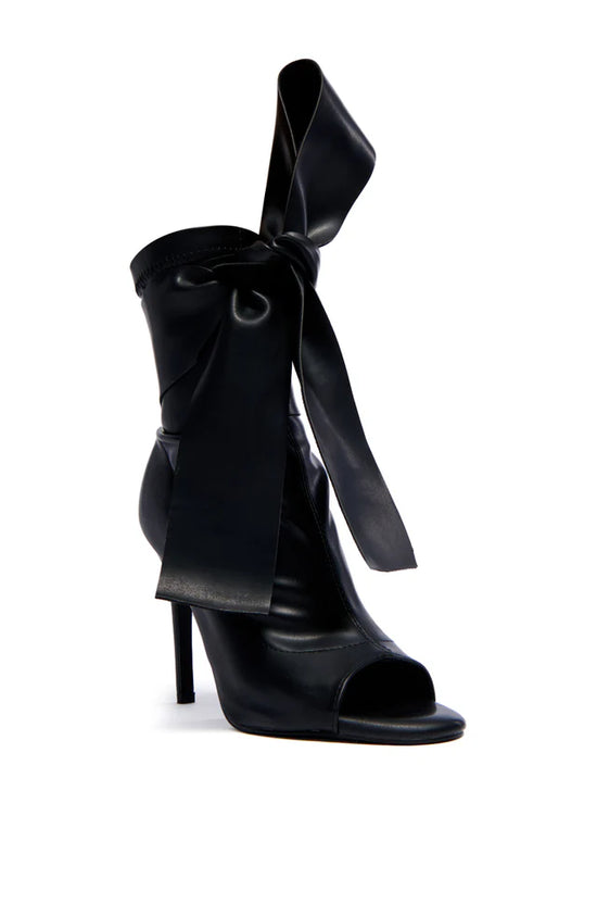 KLARICE-BLACK STILETTO BOOTIE