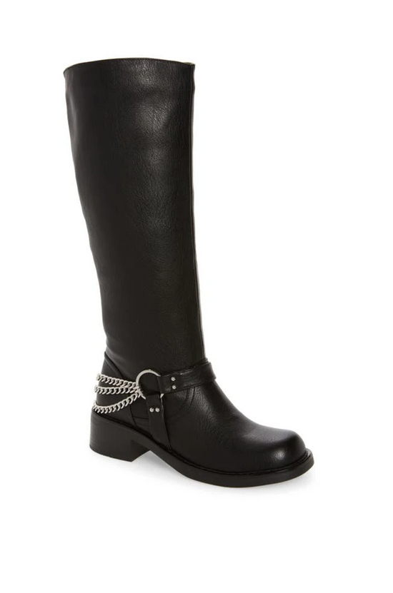 GARDNER-BLACK FLAT BOOTIE