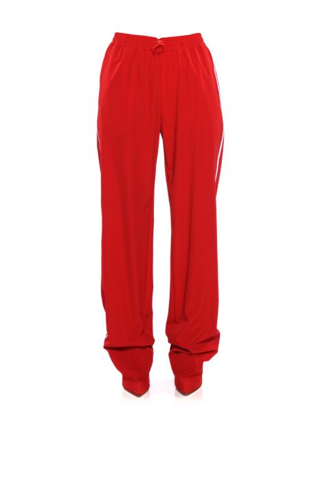 MAYMAY-RED TRACK PANT BOOT