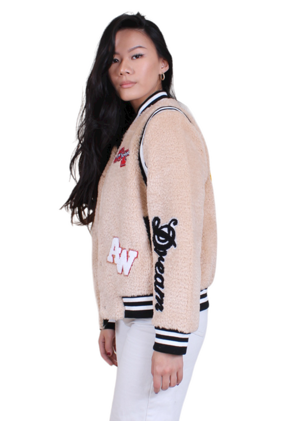 WELCOMEBOMBER VARSITY JACKET
