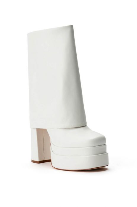BABY-WHITE BOOTIE